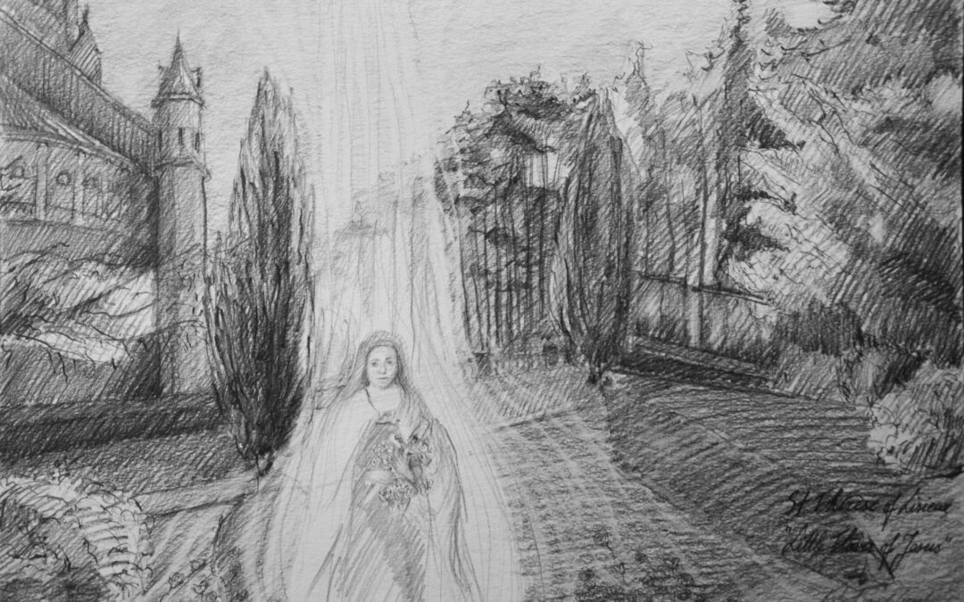 Therese at the Basilica