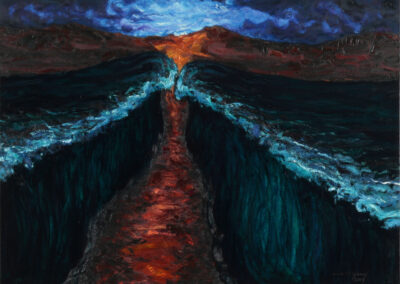 Moses walking through the Red Sea_2