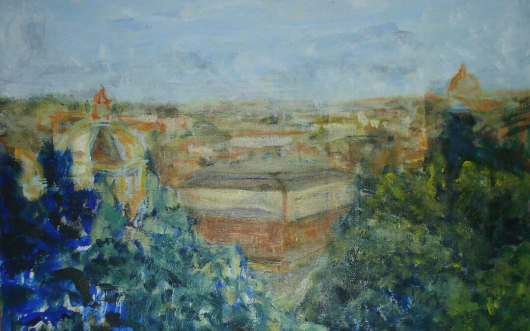 Rome vanaf Heuvel (Rome seen from hill)