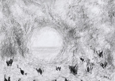 Looking Through the Endless Reflections of a Dream (Study)