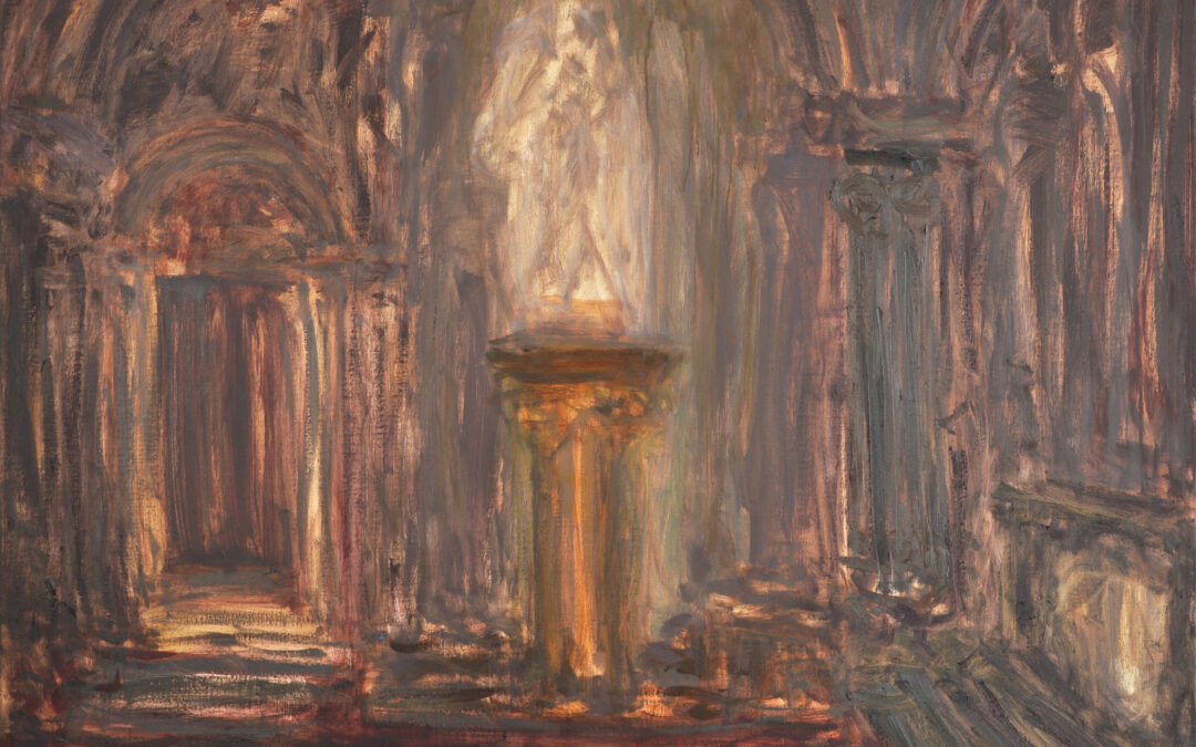 Searching for Openings and Inner Spaces (Study Painting 3)