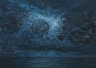 A Mystery Kept by the Clouds in the Falling Night