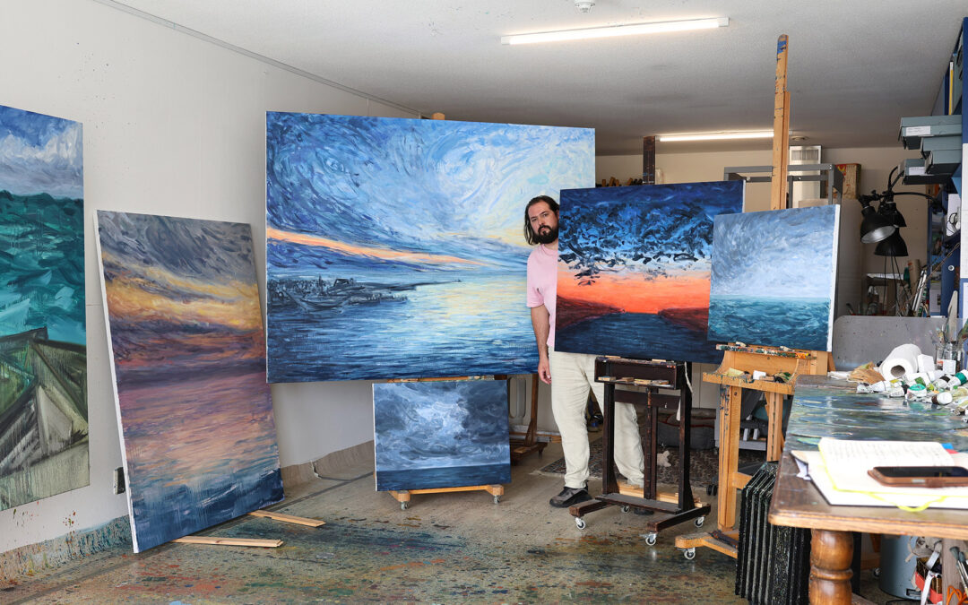 Series ‘An Invitation From the Sea and Skies’  – Work in Progress