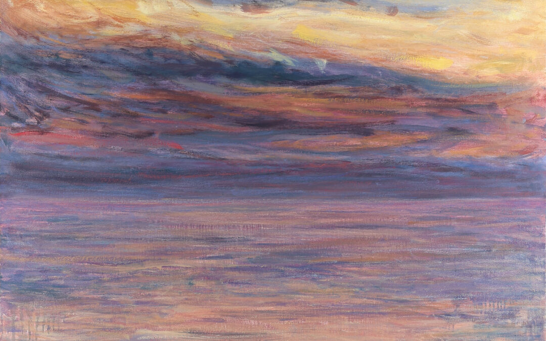 Clouds Whispering Harmonies of Love to the Sea