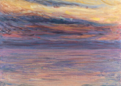 Clouds Whispering Harmonies of Love to the Sea