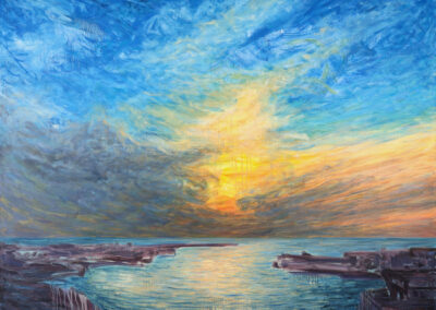 Freedom and New Beginnings Floating in the Sky