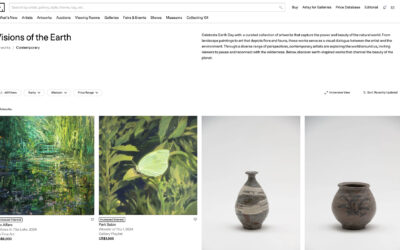 ARTSY, Included in top curated selection ‘Visions of the Earth’