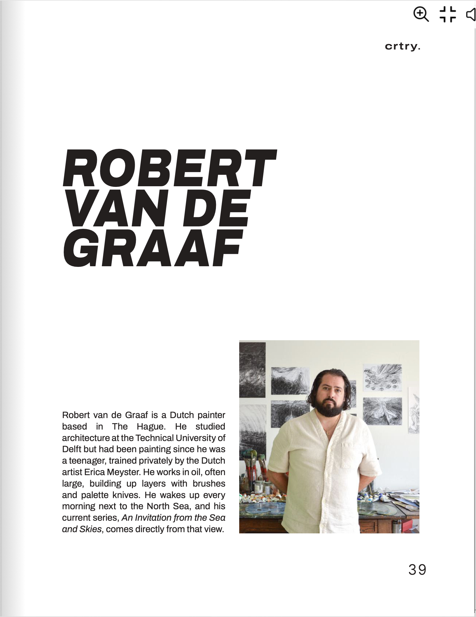 INTERVIEW, Curatory Magazine, Volume 16, pp.39 - 44, May 2026